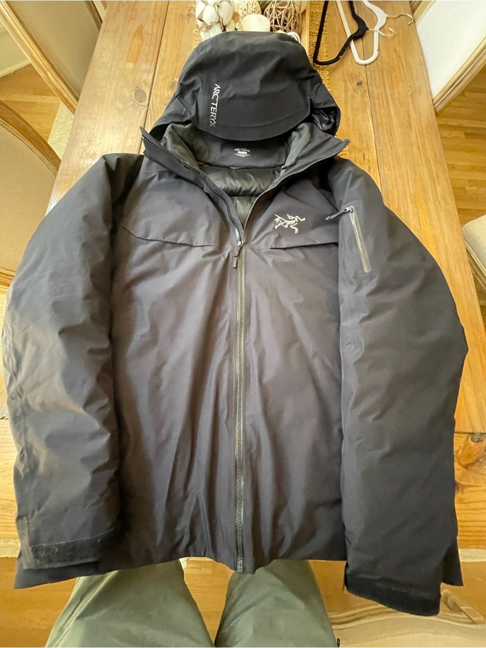 ARCTERYX MACAI GORETEX 750 PRO DOWN PARKA RECCO EXC CONDITION MENS XXL PTP 26 - Picture 2 of 14